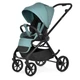 Універсальна дитяча коляска 2в1 El Camino CHLOE ME 1191-1 Emerald Green, зелена, люлька та прогулянковий блок, дощовик - зображення 5