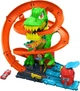 Трек Хот Вілс Атака вогняного Ті-Рекса Ігровий набір Hot Wheels City T-Rex Blaze Battle JBM73 Mattel - зображення 5