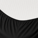 Простынь на резинке MirSon односпальная 80x200+25 см 16-9000 Black Stone Бязь Premium (2200005898345) - изображение 6