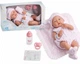 Реалистичная Кукла Реборн Девочка 38 см La Newborn Pretty in Pink Berenguer Boutique JC Toys 18053 - изображение 1