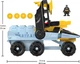 Бетмобиль 44 см с Фигуркой Бетмена Супер Друзья Свет Звуки DC Batmobile Batman Imaginext Fisher-Price JDD73 - изображение 3