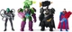 Набір фігурок DC Comics Metal Force Team Up: Бетмен, Супермен, Брейніак, Лекс Лютор (6070906) - зображення 2