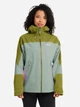 Спортивна вітровка з капюшоном жіноча Jack Wolfskin A65871-T0618 S Зелена (4064886781244) - зображення 1