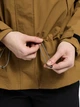 Куртка демисезонная короткая с капюшоном женская Jack Wolfskin A66229-G0095 S Коричневая (4064886760669) - изображение 6
