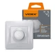 Димер 600Вт срібний шовк VIDEX BINERA, 24896 - изображение 1