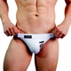Джоки мужские трусы с открытой задней частью и надписью Jockmail L бело-черный - изображение 7