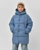 Пуховик класичний для хлопчика X-Woyz DT-8373-35 60156 134 см джинсовий блакитний - изображение 1