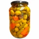 Оливки з овочами Corbi Coctel Mediterraneo Середземноморський коктейль 835 г/500 г (0016) - изображение 2