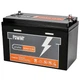 Акумулятор PowMr 12.8V/100Ah, 1280W*h, 100A (LiFePO4, для будинку, котла, сонячних батарей) - зображення 2
