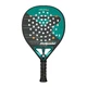 Ракетка для падела Bullpadel Hack 04 Hybrid 25 Black/Teal (1114-448114) - изображение 1