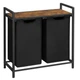 Кошик для зберігання подвійний Songmics 72x33x73 см BLH201B01V1 - изображение 2