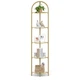 Консоль Songmics 28x28x158 см золото LGT810A01 - зображення 1