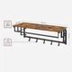 Настінна полиця VASAGLE 30×80×27 см B09CDB981B - изображение 3