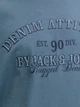 Футболка чоловіча JACK & JONES 12291213 M blue mirage - изображение 4