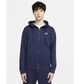 Чоловіча толстовка Nike M Nsw Club Hoodie Fz Bb L Синій BV2645-410 - зображення 4