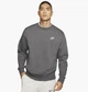 Світшот чоловічий Nike Nsw Club Crw Bb XL Сірий BV2662-071 - зображення 1