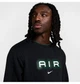 Свитшот мужской Nike Air Mens Fleece Crew- Neck Sweatshirt Black XL Черный HM0177-011 - изображение 3