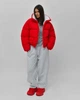 Пуховик жіночий короткий трендовий X-Woyz LS-8972-14 60214 M червоний - изображение 7