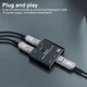 Двонаправлений DisplayPort-перемикач CABLEDECONN 2×1 з підтримкою 8K 120 Гц і 4K 240 Гц - изображение 3