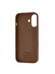 Чехол для iPhone 16 силиконовый Soft-touch Silicone Case Full Size (AA) Brown - изображение 2
