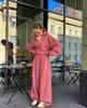 Женский спортивный костюм теплый розовый M - изображение 3