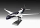 Подарунковий набір 1:144 Airbus A350-900 - 100 років Lufthansa Revell 05612 - зображення 2