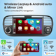 Автомагнитола Yeldhiza 2 DIN 7" для Fiat 500, CarPlay, Android Auto, Bluetooth, FM RDS DAB, сенсорный экран 2/32 ГБ - изображение 3