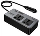 Автомобільний інвертор Hoco Z66 2AC/2USB-A/USB-C PD 66W 200W Black - изображение 4