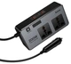 Автомобільний інвертор Hoco Z66 2AC/2USB-A/USB-C PD 66W 200W Black - изображение 5