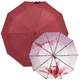 Женский зонт автомат Три Слона N7567 Pink Lily Антиветер , Красный - изображение 1