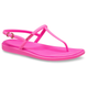 Жіночі сандалі Маямі Crocs Miami Thong Flip Pink Crush (36-37, яскраво рожевий) - зображення 5