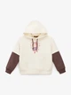 Худі з принтом для дівчинки GENUA G01333-0005 128 см Молочний shop (2000999665714) - изображение 1