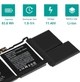 Аккумулятор ASUNCELL A1953 для MacBook Pro 15 A1990 2018-2019, 11.4В, 83.6 Вт*ч - изображение 3