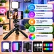 Свет для блоггера штатив-трипод для смартфона с LED-подсветкой - изображение 2