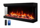 Трехсторонний электрокамин ArtiFlame AF50TS - 125 см, 3D-эффект пламени, LED-подсветка, обогрев и Wi-Fi - изображение 3