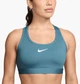 Спортивный топ женской Nike Swoosh Sports Bra M Зелений DX6821-006 - изображение 1