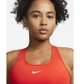 Спортивний топ жіночий Nike Swoosh Bra L Помаранчевий BV3636-633 - зображення 5