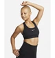 Спортивный топ женской Nike Swoosh Medium Support Padded Sports Bra S Чорний DX6821-010 - изображение 2