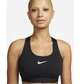 Спортивный топ женской Nike Swoosh Medium Support Padded Sports Bra S Чорний DX6821-010 - изображение 5