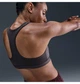 Спортивный топ женской Nike Swsh Med Bra Black M Чорний DX6821-036 - изображение 2
