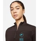 Спортивний топ жіночий Nike Sportswear Women's Ribbed Short-Sleeve Top M Коричневий FJ5253-220 - зображення 6