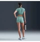Спортивний топ жіночий Nike Pro Turquoise S Бірюзовий HV3673-017 - зображення 5