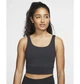 Спортивний топ жіночий Nike Yoga Luxe Crop Tank XS Чорний CV0576-010 - зображення 2