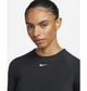 Спортивний топ жіночий Nike Pro 365 Dri-Fit Cropped Long-Sleeve Top Black M Чорний FV5484-010 - зображення 4