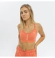 Спортивний топ жіночий Nike Bra Indy Orange XS Помаранчевий CZ4456-827 - зображення 2