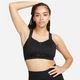Спортивний топ жіночий Nike W Dri-Fit Alpha Zip-Front Bra S Чорний DD0436-010 - зображення 1