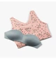 Спортивний топ жіночий Nike Dri-Fit Swoosh Icon Clash All Over Print Bra XS Персиковий DM0639-609 - зображення 3