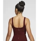 Спортивний топ жіночий Nike Yoga Luxe Crop Tank XS Бордовий CV0576-273 - зображення 2