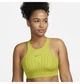 Спортивний топ жіночий Nike Dri-Fit Swoosh Hn L Салатовий DV9994-308 - зображення 1