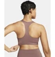 Спортивный топ женской Nike Swoosh Medium Support S Бежевий DX6821-208 - изображение 4